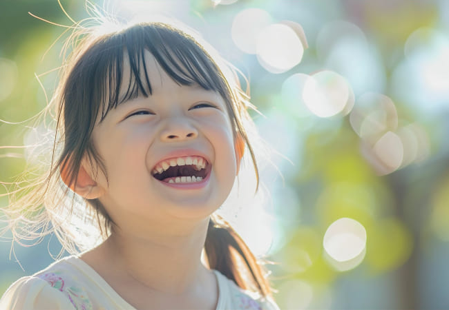 笑顔の子ども